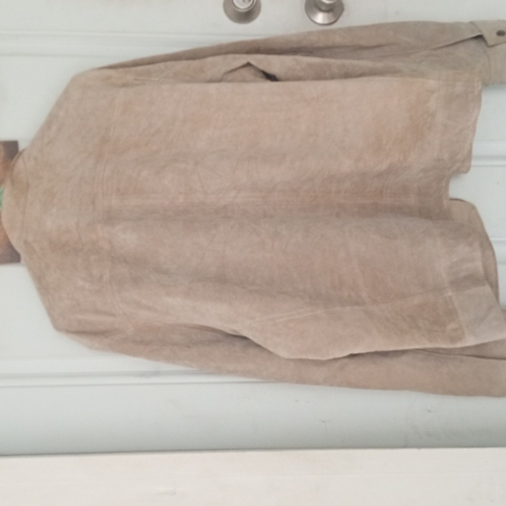 Vintage Men's Calvin Klein Suede Jacket - Picture 5 of 5